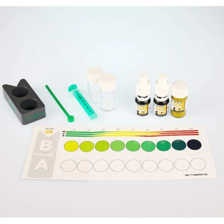 JBL ProAquaTest SiO2, Wassertestset zur Silikatbestimmung für Aquarien, inkl. 50 Tests und Zubehör – Bild 2