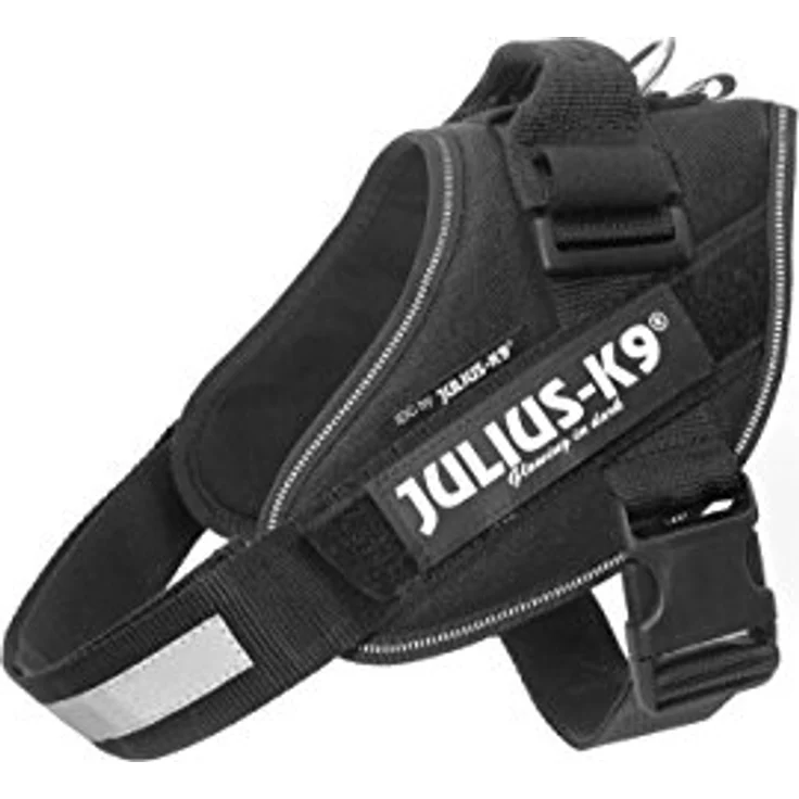 Julius-K9® IDC Powergeschirr Gr. 0 bis XXL schwarz Gr. 0 (M-L) – Bild 2
