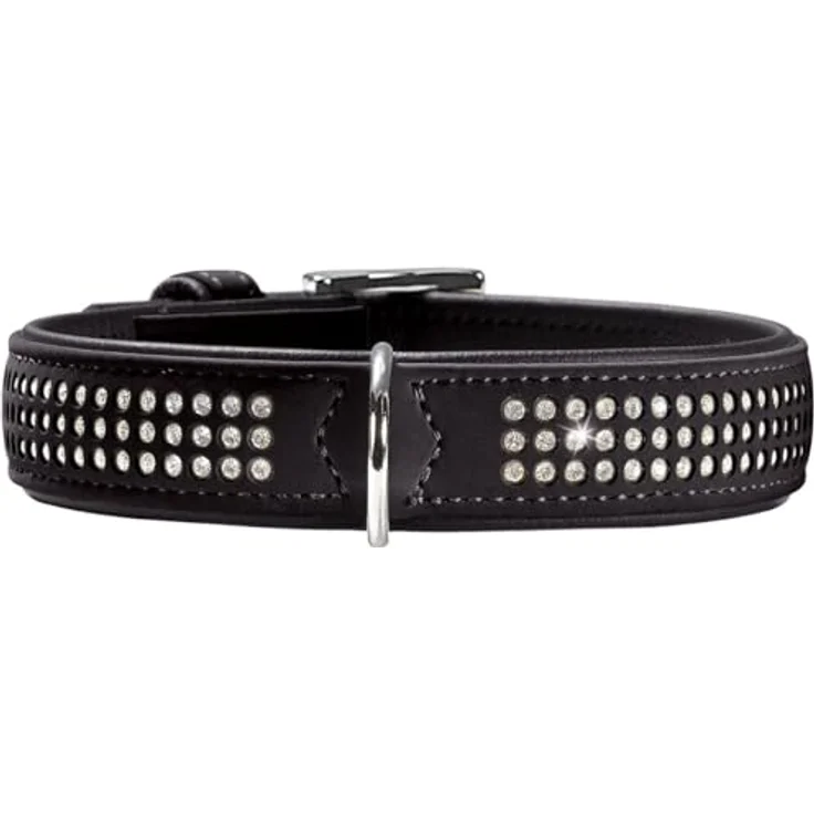 Hunter Hunde-Halsband Softie Triluxe schwarz S-M – Bild 2