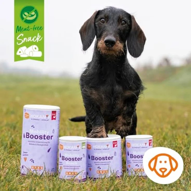 GRAU Hokamix Mobility Snack Veggie, Ergänzungsfuttermittel für Hunde zur Unterstützung von Gelenken und Beweglichkeit, 150g – Bild 2