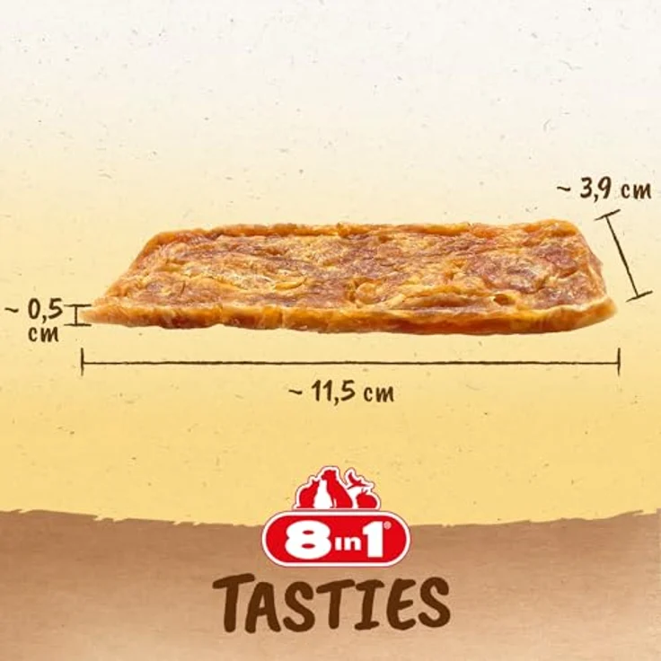 8in1 Tasties Hühnerfilets, Sparpaket mit 3 x 85 g, glutenfreie und proteinreiche Hundesnacks ohne Zuckerzusatz – Bild 5