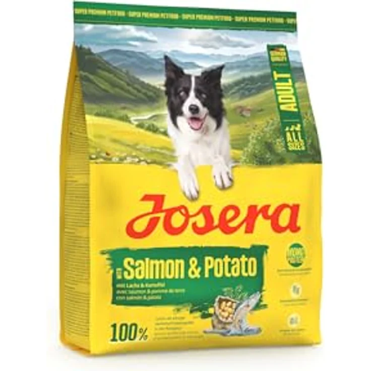 JOSERA Adult Lachs & Kartoffel, 900 g, Premium Trockenfutter für ausgewachsene Hunde, Monoprotein, getreidefrei, wenig Protein, unterstützt gesunde Haut & Fell – Bild 3