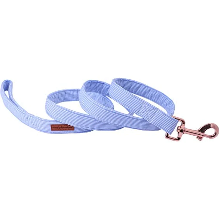 Unique Style Paws Hundehalsband mit Fliege, verstellbar, für kleine bis große Hunde und Katzen, aus hochwertiger Baumwolle, inkl. Leine – Bild 2