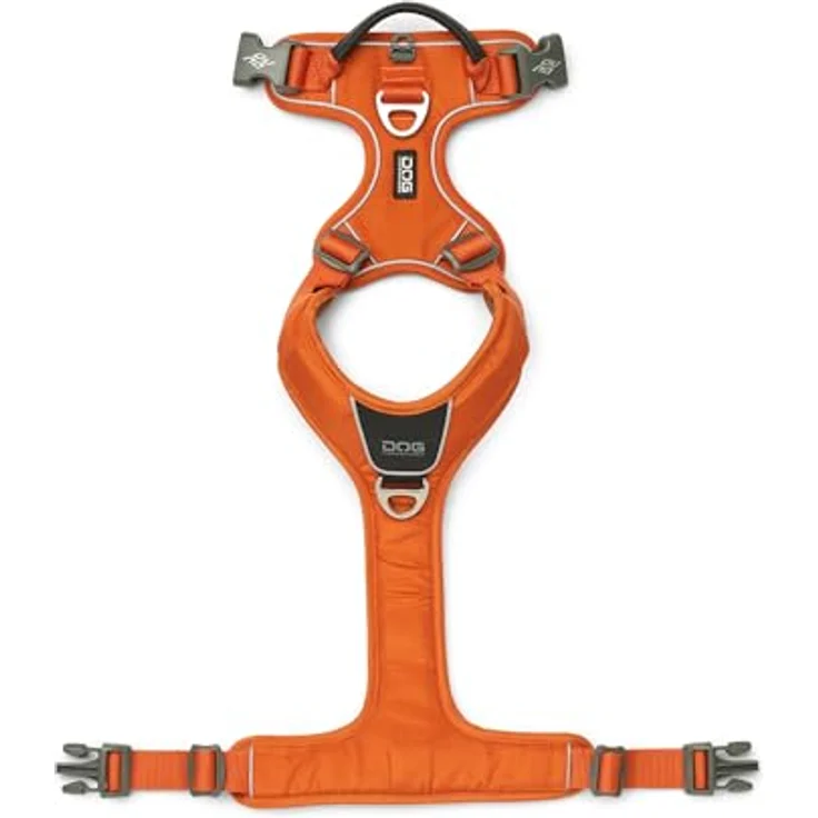 DOG Copenhagen Comfort Walk Pro Hundegeschirr, Orange Sun, S, ergonomisches Design mit 3M-reflektierendem Besatz und verstellbaren Einstellpunkten – Bild 4