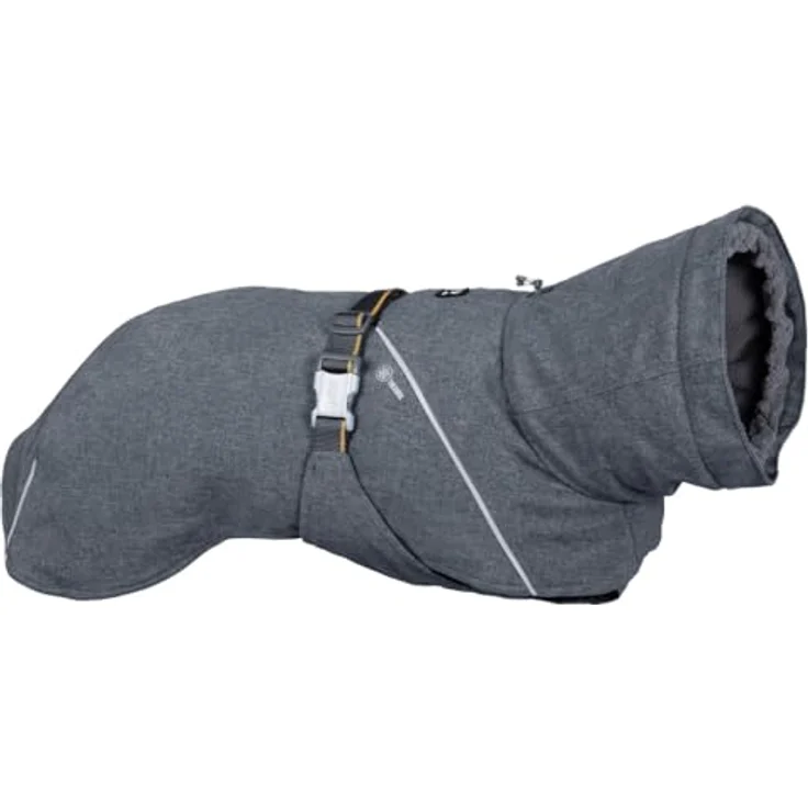 Hurtta Expedition Parka II, Winter Hundemantel mit bewegungsfreundlichem Design, Schwarz, Größe 23 – Bild 1