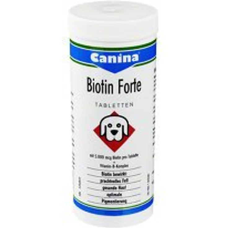 Canina Biotin Forte Tabletten, 200g für gesunde Haut und prachtvolles Fell bei empfindlicher Haut – Bild 5