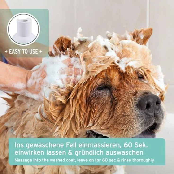AniForte Fellharmonie Conditioner für Hunde 200ml - Sensitiv Spülung für Langhaar & Kurzhaar, pH-neutrale Pflege mit Aloe Vera, Anti Filz, ohne Parfum – Bild 4