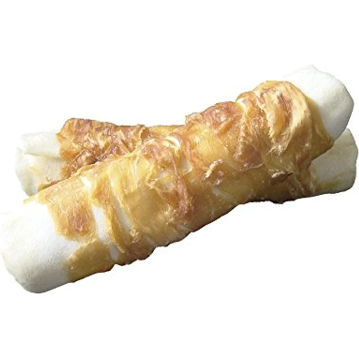 Nobby STARSNACK Barbecue Wrapped Chicken M, Hundesnacks mit 46% Hähnchenfleisch, 3 Stück, ca. 235 g, nur 2% Fettanteil – Bild 2