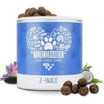 TIERLIEBHABER Z-Snack (350g) | Natürlicher Hundesnack mit Schwarzkümmelöl und Kokosraspeln | 2 Monatsrationen für mittelgroße Hunde