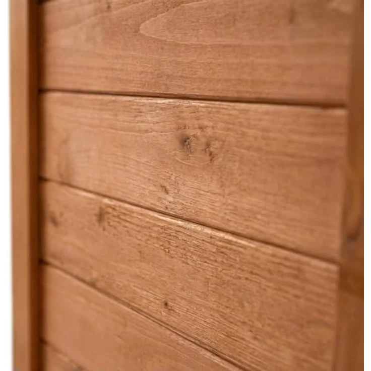 Mucola XXL Hühnerstall, Hühnernest aus Holz mit aufklappbarem Dach, Natur/Braun, inkl. 2 Nistplätze und integrierter Belüftung – Bild 6