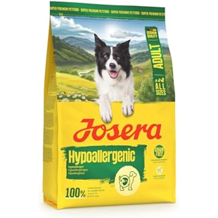 Josera Adult Hypoallergenic, 3 kg Premium Trockenfutter für Erwachsene Hunde mit Unverträglichkeiten, getreidefrei, Monoprotein aus Insekten, hochverdaulich – Bild 3