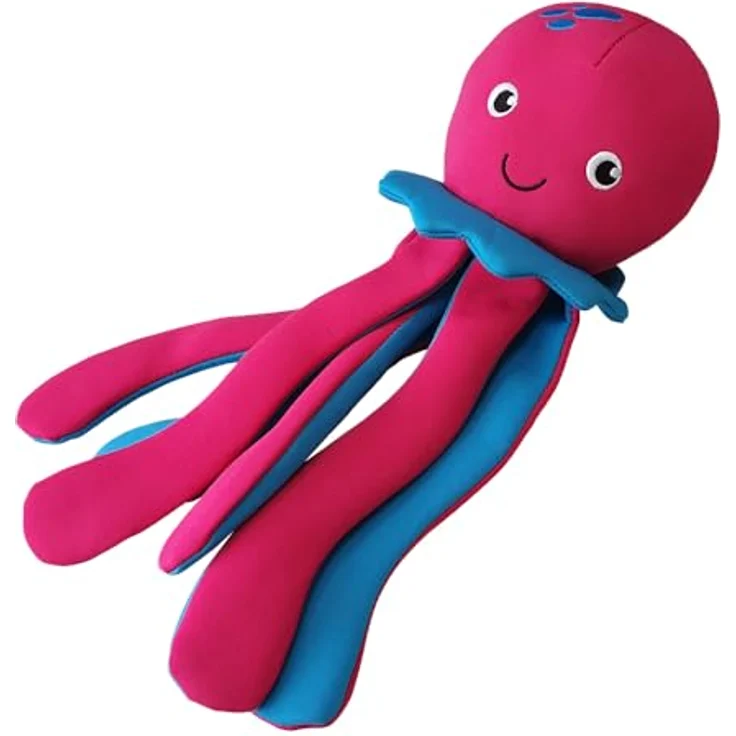 Nobby Kauspielzeug Nobby Qualle Floating, wasserfest mit Squeaker, 35,5 cm – Bild 1