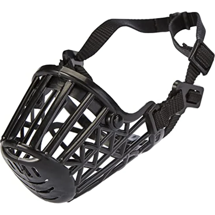 Trixie Maulkorb Kunststoff schwarz S - 17 cm – Bild 3