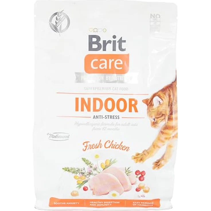 Brit Care Nassfutter für Katzen, 2 kg, Anti-Stress, getreide- und glutenfrei, 100% natürliche Zutaten – Bild 1