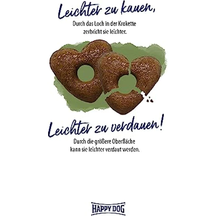 Happy Dog Sensible Trockenfutter Hund Puppy, Lamm & Reis, geflügelfrei, 4 kg – Bild 4