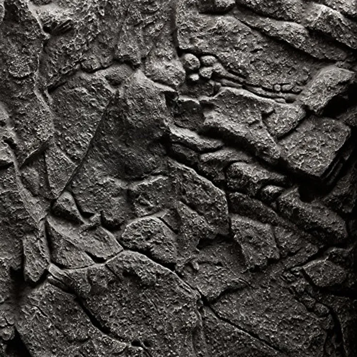Juwel Aquarium Background Stone Granite, Strukturrückwand mit granitfarbener Felswand, modular erweiterbar, einfach zu montieren, meerwassergeeignet