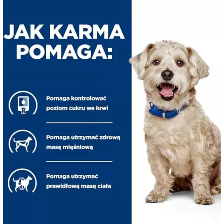 Hill's Science Plan w/d Digestive Weight Diabetes Management, Trockenfutter für Hunde, 10 kg – Bild 7