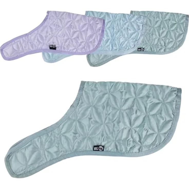 RL24 Hobby Horse Decke, Spielzeug Pferdedecke in Hellgrün, leicht am Hals des Steckenpferdes zu befestigen, Pflegeleicht aus strapazierfähigem Polyester