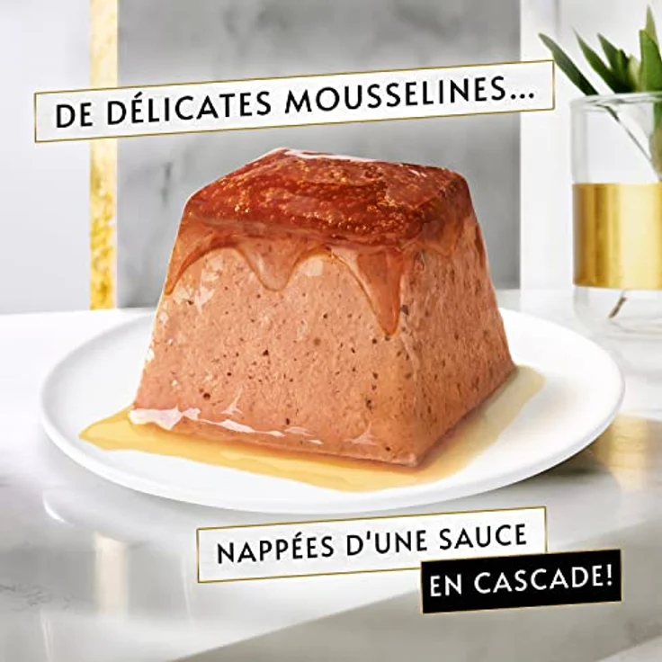 Gourmet Revelations Musselin mit Huhn in Sauce, Katzen-Nassfutter, 4 x 57 g, ohne Farbstoffe und Konservierungsstoffe – Bild 5