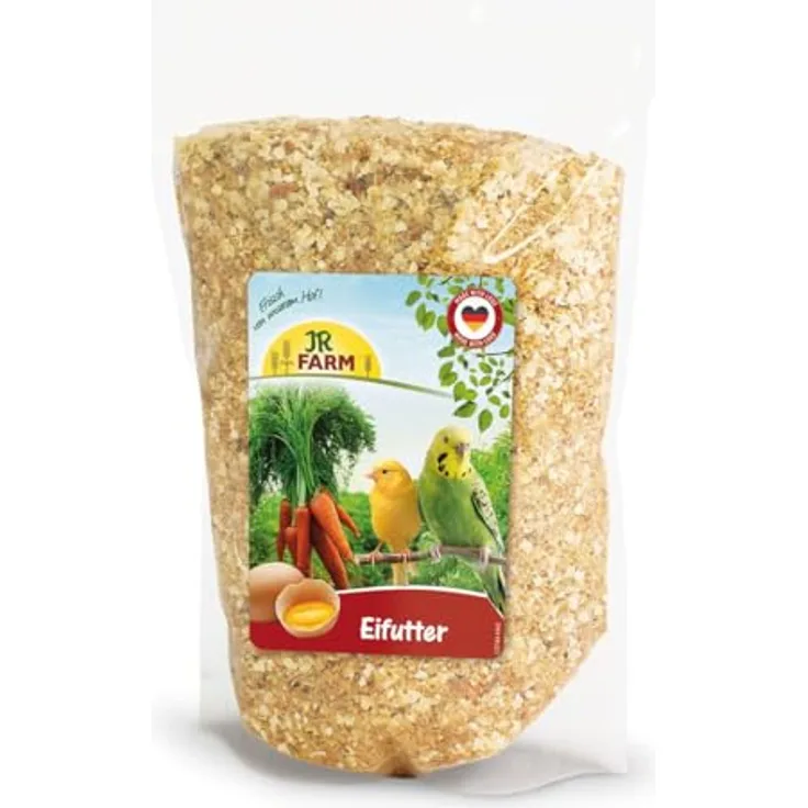 JR FARM Birds Eifutter 500 g, gesunder Mix mit natürlichen Vitaminen und Nährstoffen, Made in Germany