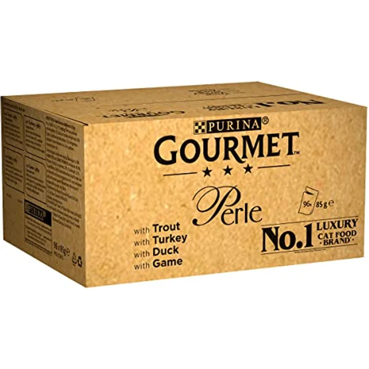 Purina Gourmet Perle Country Medley, Katzen-Nassfutter in herzhafter Sauce, 96 x 85g – Bild 2