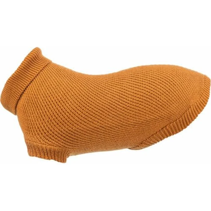 Trixie Citystyle Hundepullover Berlin Roest, warmer Pullover mit Kragen und Beinschlaufen, Größe L – Bild 6