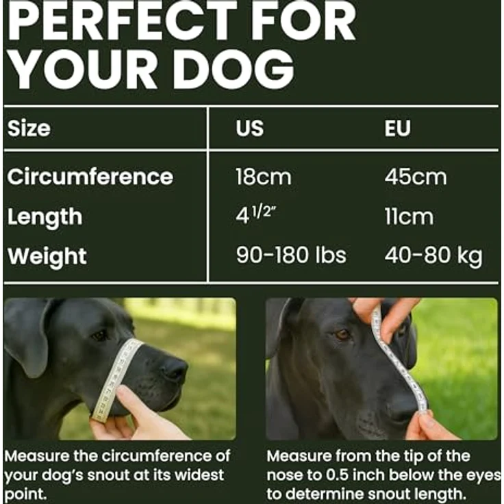 BRONZEDOG Verstellbarer Hundemaulkorb, Robuster PVC/Metalldrahtkorb für Große Hunde, Atmungsaktiv und Trinkfähig mit Lederbändern, Ideales Trainingstool, Verhindert Beißen, Edelstahl – Bild 2