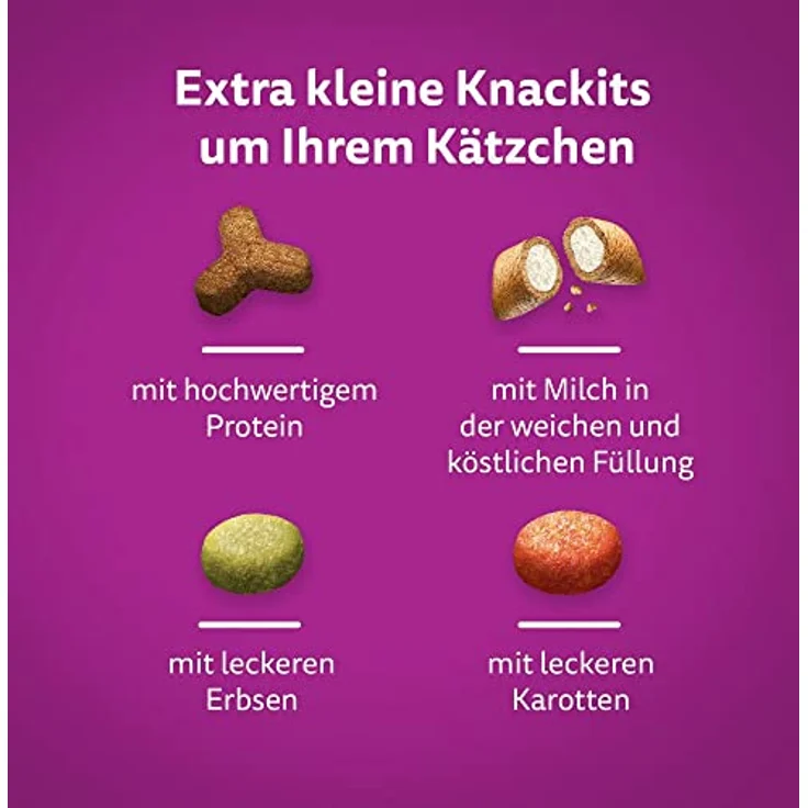 Whiskas Junior Huhn, Katzenfutter für Kätzchen mit Vitamin E, 7 kg – Bild 8