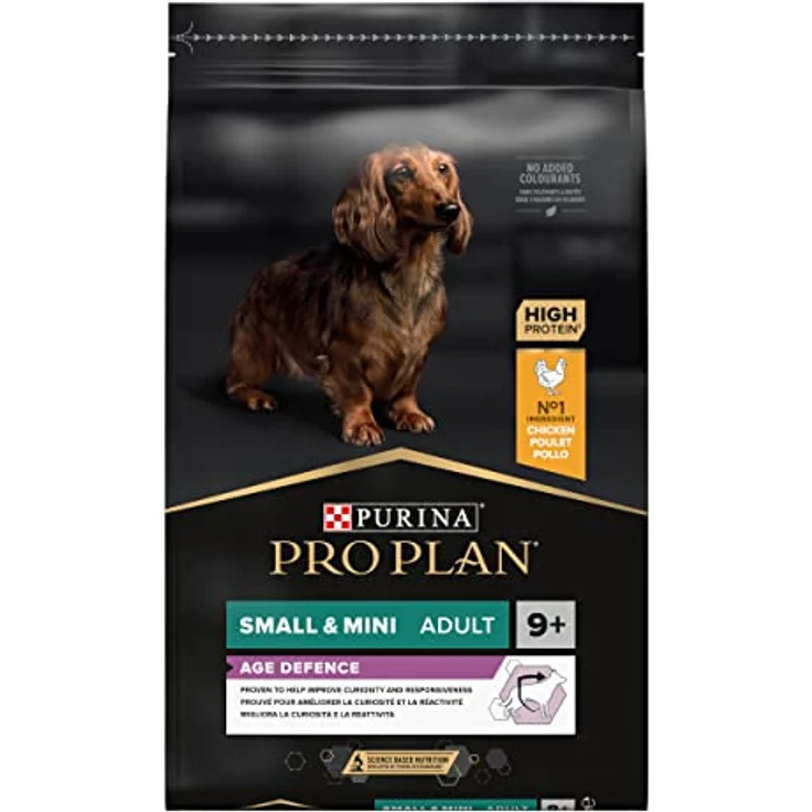 PRO PLAN Adult Small & Mini Age Defence 9+ Huhn, Hundefutter für kleine bis sehr kleine Rassen, 7 kg, unterstützt Gehirnfunktion und Zahnpflege – Bild 5