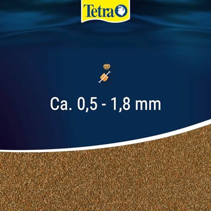 Tetra TetraMin Granules, langsam absinkendes Fischfutter für Zierfische in der mittleren Wasserschicht, 250 ml Dose – Bild 2