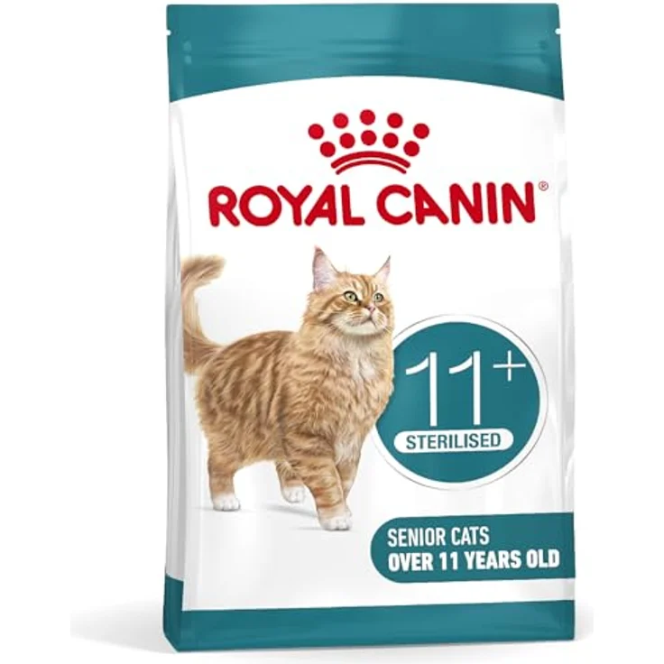 ROYAL CANIN Ageing Sterilised 11+, 400 g, Trockennahrung für kastrierte Katzen ab 11 Jahren, mit HealthyAge7™ Complex und leicht zu kauenden Kroketten – Bild 1