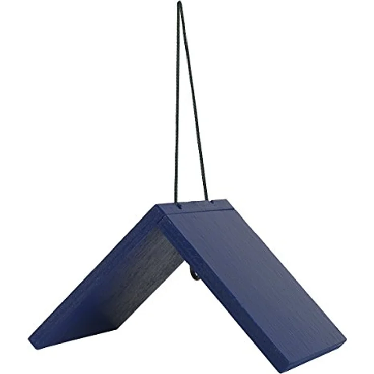 Erdtmanns 520024 Meisenknödeldach, praktischer Halter für Meisenknödel und Nussbeutel, blau – Bild 1