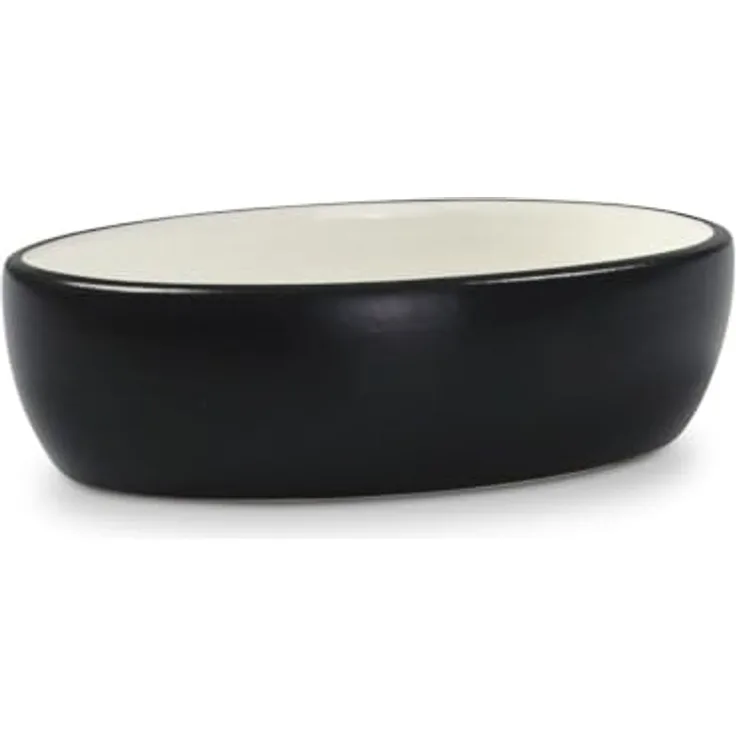 Wolters Diner Colour, Katzennapf aus Keramik, oval und schwermetallfrei, in verschiedenen Größen