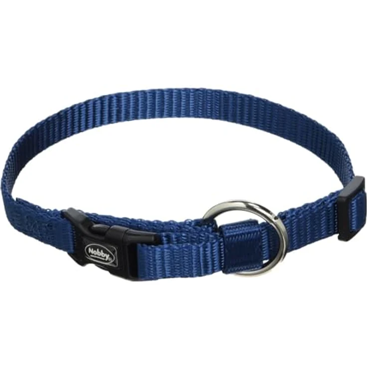 Nobby Halsband Classic Hals: 20-35 cm, Breite: 10 mm, blau – Bild 2