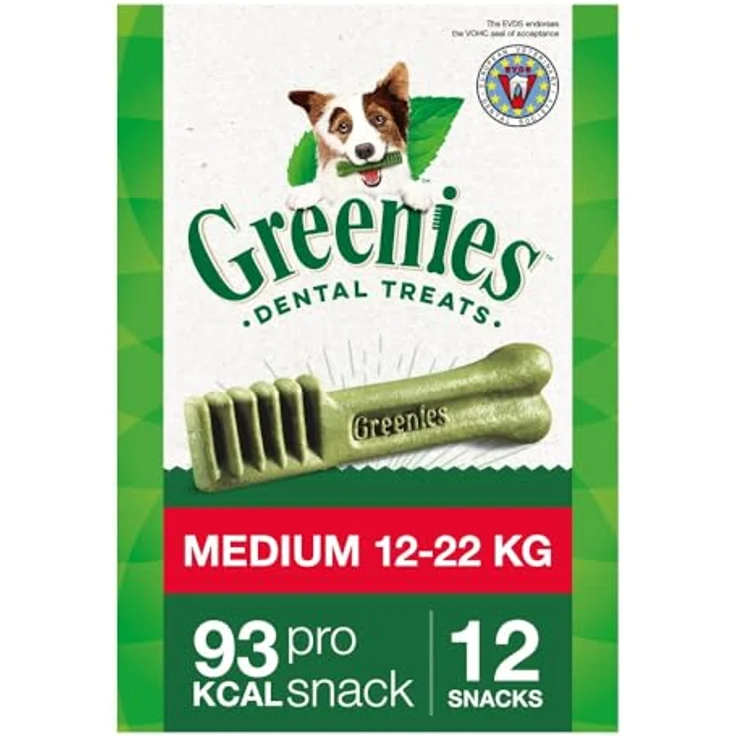 Greenies Dental Treats Original Medium, Zahnpflegesnacks für mittelgroße Hunde 12-22 kg, 340 g – zur täglichen Zahnreinigung gegen Plaque und Mundgeruch – Bild 2