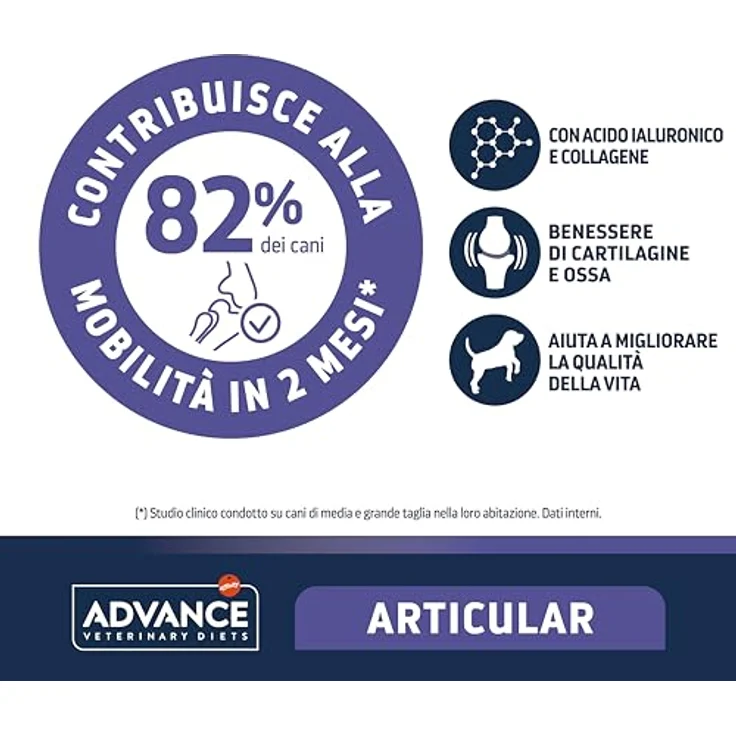 ADVANCE Articular Care Trockenfutter Hund, 12 kg, Unterstützung für Gelenke mit Chondroitin, Glukosamin und Omega-3-Fettsäuren – Bild 5
