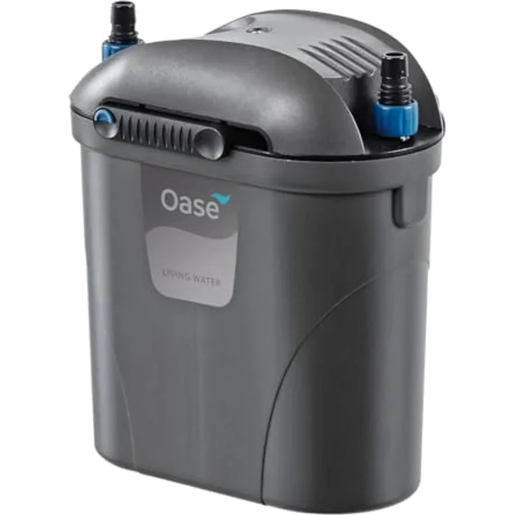 OASE 42663 FiltoSmart 60, Außenfilter für Süß- und Meerwasser, bis 60 L, mit Selbstentlüftungsfunktion, Komplettset und platzsparendem Design