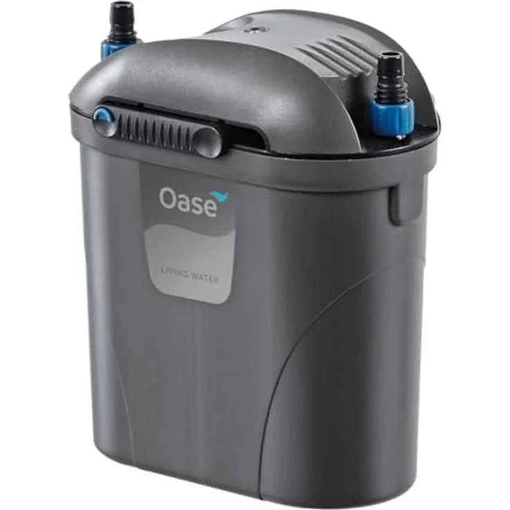 OASE 42663 FiltoSmart 60, Außenfilter für Süß- und Meerwasser, bis 60 L, mit Selbstentlüftungsfunktion, Komplettset und platzsparendem Design – Bild 1