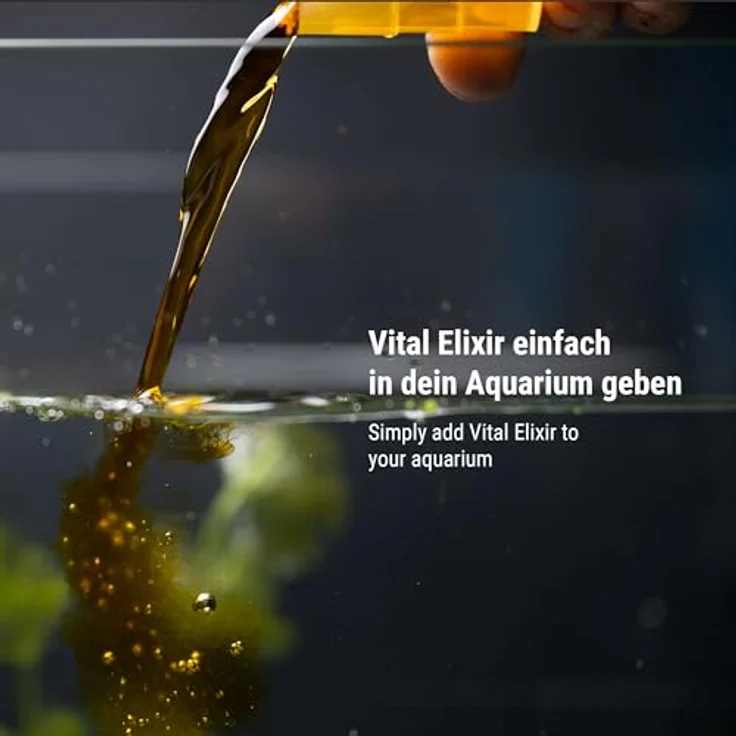 Dennerle Vital Elixir, 250 ml Wasseraufbereiter mit Vitaminen, Vitalstoffen und Spurenelementen für Fische, Jod und Aloe Vera-Extrakt – Bild 5