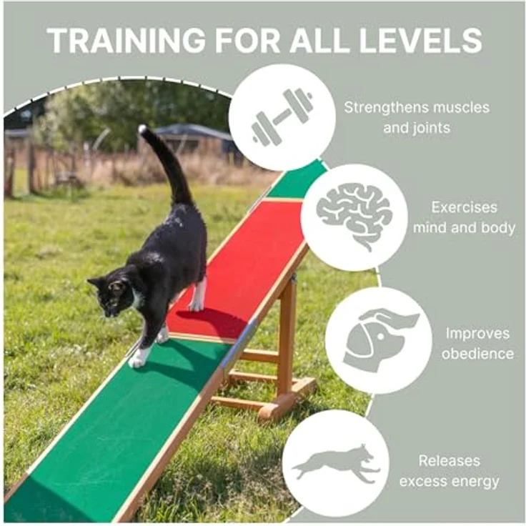 Trixie Dog Activity Agility Wippe 300x54x34 cm – Bild 4