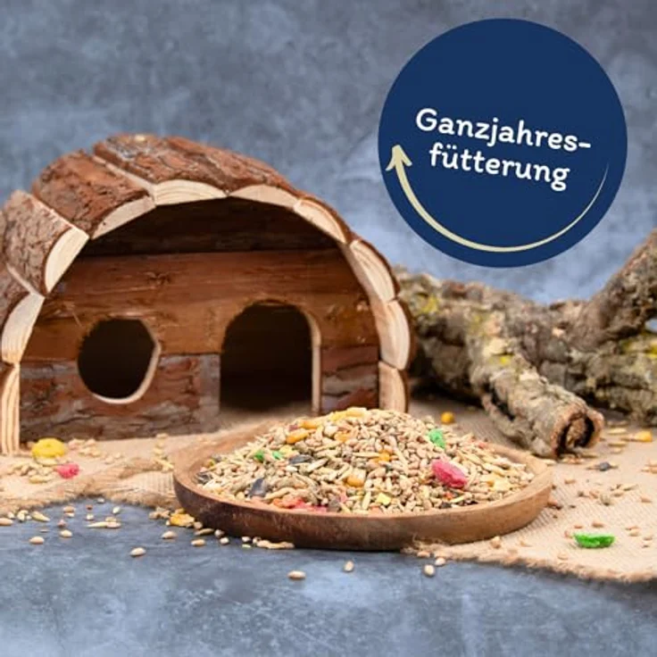 Lyra Pet® Nagerfutter 20 kg, Alleinfutter für Nagetiere, artgerecht & nährstoffreich, geeignet für Hamster, Mäuse, Ratten, Meerschweinchen & Kaninchen – Bild 3