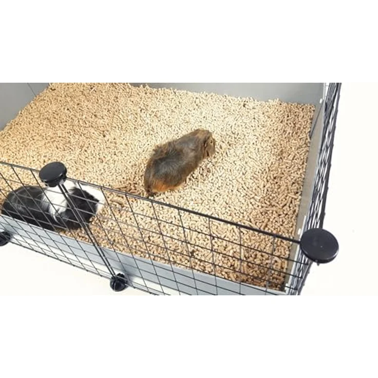 C&C Modular Gehege, Robuster Edelstahl-Käfig für Meerschweinchen, geeignet für den Einsatz im Freien – Bild 6
