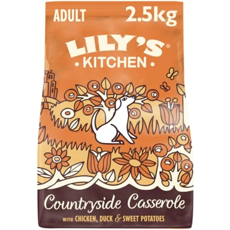 Lily's Kitchen Trockenfutter für Hunde, Huhn & Ente, getreidefrei, 2.5kg Beutel – Bild 1