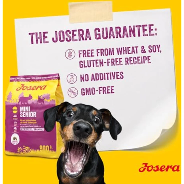 Josera Mini Senior Salmon, 3 kg Trockenfutter für kleine Hunde, getreidefrei mit 100 % Lachs, unterstützt das Immunsystem – Bild 5