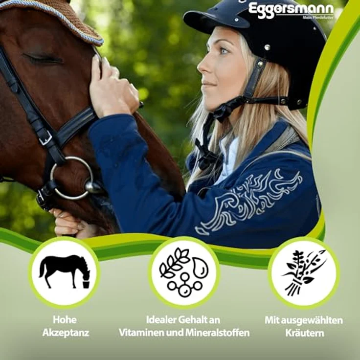 Eggersmann Mein Pferdefutter ReVital Cubes, getreidefreies Ergänzungsfutter mit essentiellen Nährstoffen, 25 kg – Bild 3