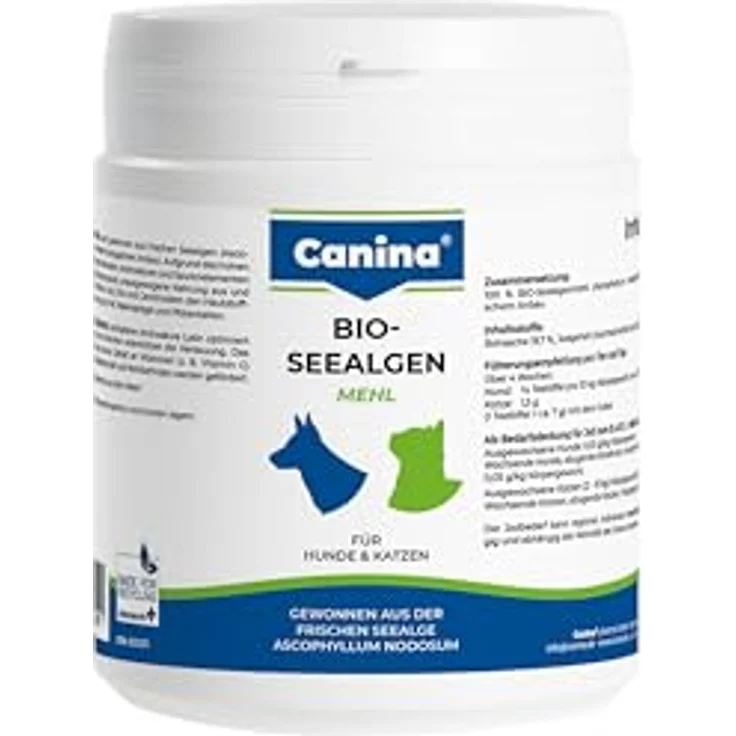 Canina Bio-Seealgenmehl 250g, hochwertiges Naturprodukt zur Futterergänzung für Hunde, reich an Vitaminen und Mineralien – Bild 1