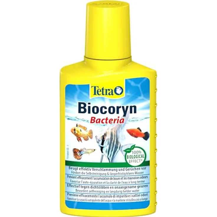 Tetra Biocoryn Wasseraufbereitungsmittel, biologischer Abbau von Schadstoffen, 100 ml
