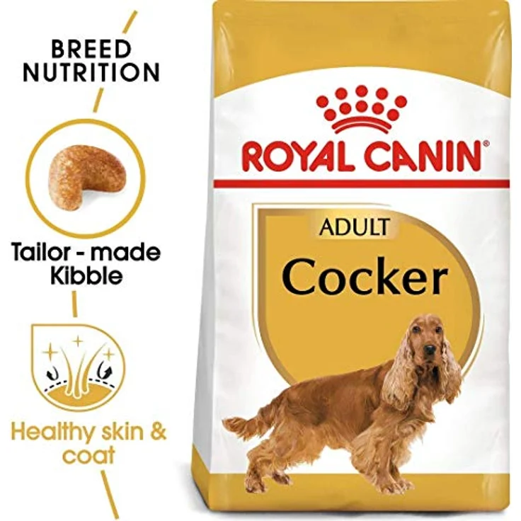 ROYAL CANIN Cocker Adult Hundefutter, trocken, 2x12kg Sparangebot, schmackhaft und haut- sowie fellpflegend – Bild 3