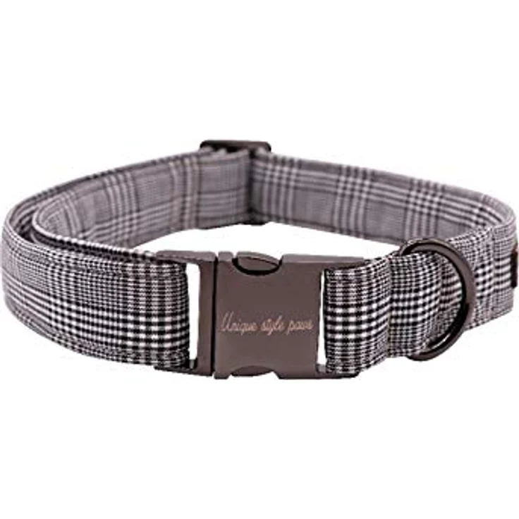 Unique Style Paws Hundehalsband mit Fliege, verstellbar, XL-Größe, aus Baumwolle, für Hunde und Katzen – Bild 4