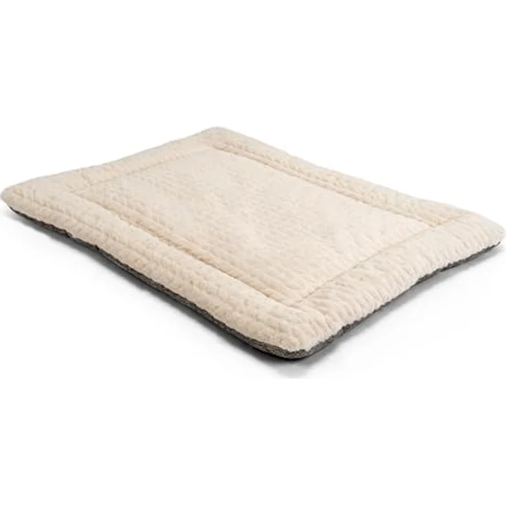 TrendPet Hundedecke Heaven, gefütterte Wendedecke für Hunde und Katzen, 4 cm dicke Füllung, beige – Bild 3
